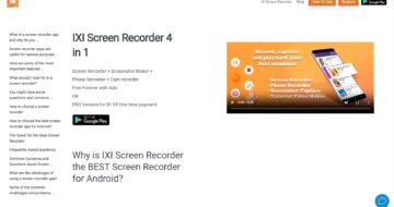 IXI Screen Recorder