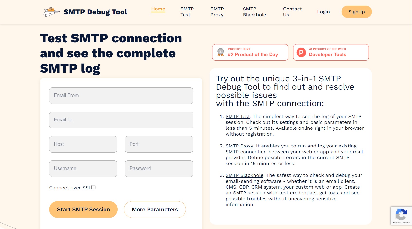 SMTP Debug Tool