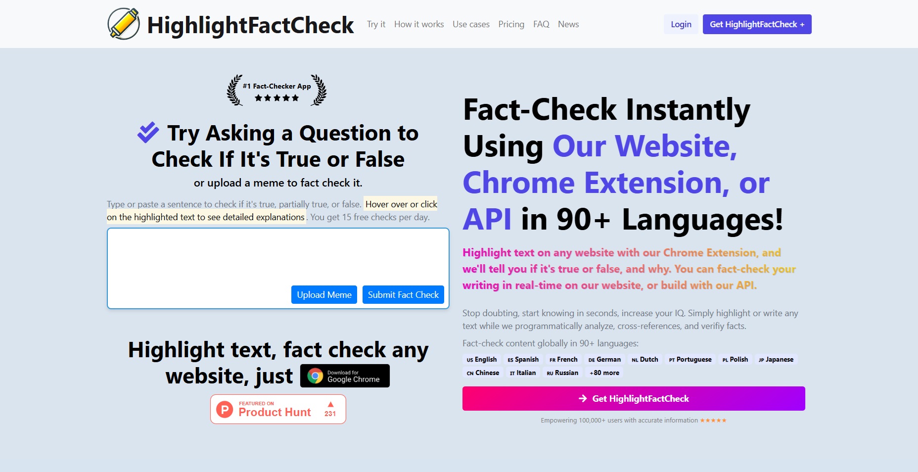 HighlightFactCheck